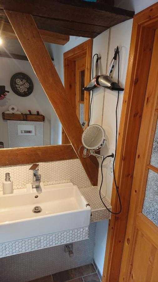 Kleine gemütliche Ferienwohnung im Fachwerkstiel Wolfsburgo Exterior foto