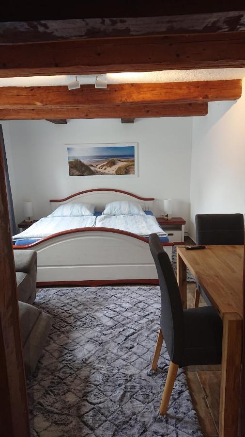 Kleine gemütliche Ferienwohnung im Fachwerkstiel Wolfsburgo Exterior foto